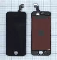 Дисплей для Apple iPhone 5C в сборе с тачскрином (LT), черный