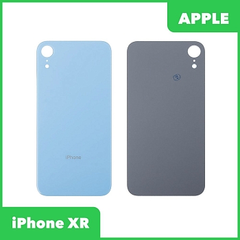 Задняя крышка корпуса для Apple iPhone XR, синяя