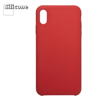 Силиконовый чехол "LP" для Apple iPhone XS Max "Protect Cover", бордовый (коробка)