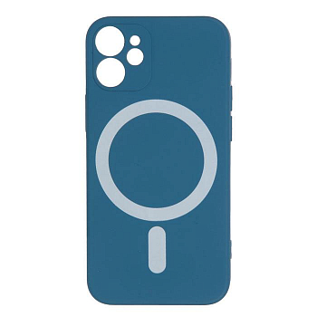 Накладка Barn&Hollis для iPhone 12 mini, для magsafe, синяя