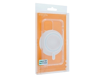 Накладка для Apple iPhone 12 Mini MagSafe, прозрачный (Vixion)