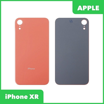 Задняя крышка корпуса для Apple iPhone XR, розовая