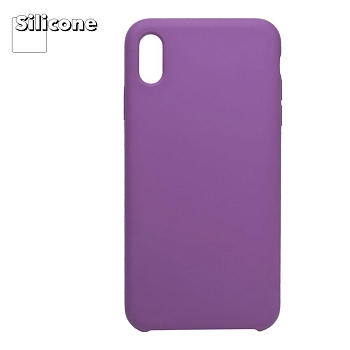 Силиконовый чехол "LP" для Apple iPhone XS Max "Protect Cover", фиолетовый (коробка)