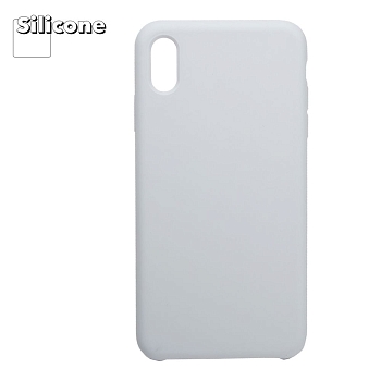 Силиконовый чехол "LP" для Apple iPhone XS Max "Protect Cover", серый (коробка)
